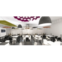 Artemide Nur Acoustic Dimmable LED Suspension Lamp with Sound