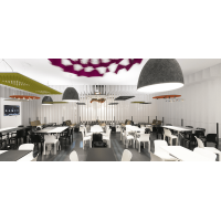 Artemide Nur Acoustic Lampada LED Dimmerabile da Sospensione