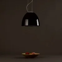 Artemide Nur Mini Gloss Direct Light Dome Suspension Lamp