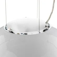 Artemide Nur Mini Gloss Direct Light Dome Suspension Lamp