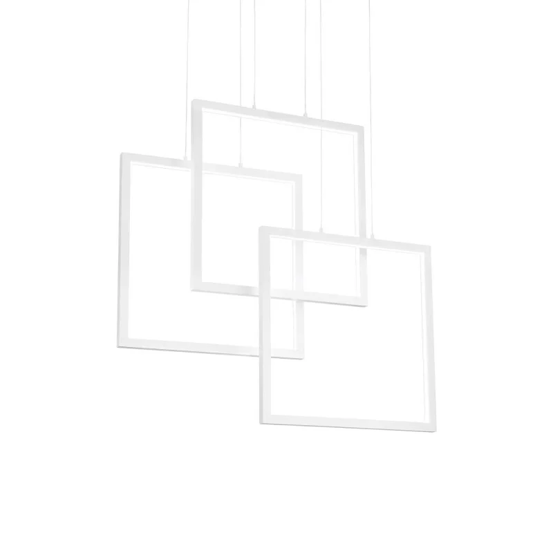 Ideal Lux Frame SP LED Suspension Lamp for Indoor with Indirect
