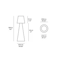 Slide Design Pivot Luminous Floor Lamp with Diffused Light for Slide Design Pivot Luminous Floor Lamp with Diffused Light for
