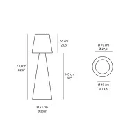 Slide Design Pivot Luminous Floor Lamp with Diffused Light for Slide Design Pivot Luminous Floor Lamp with Diffused Light for