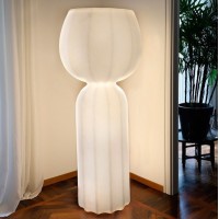 Slide Design Cucun Lampada Luminosa 190cm a LED da Terra per