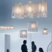 Artemide Logico Triplo Suspension 3 in Linea Lampada