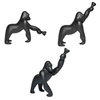 Qeeboo Kong Lampada Gorilla a LED da Terra con Braccio