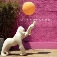 Qeeboo Kong Gorilla LED Floor Lamp with Directional Arm for