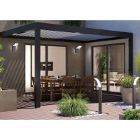 Ideal Lux Style AP Lampada LED Applique da Parete per Esterni