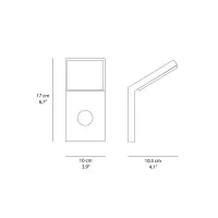 Ideal Lux Style AP Sensor Lampada LED Applique da Parete con