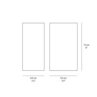 Ideal Lux UP AP Lampada LED Applique da Parete in Alluminio per