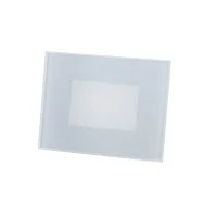 Lampo Segnapasso in Vetro TRICOLOR LED Dimmerabile Da Incasso