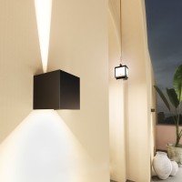 Beneito Faure LEK Lampada Applique da Parete a LED Biemissione