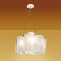 Artemide Logico Mini Suspension 3x120° Dimmable Indoor Lamp in