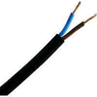 Cavo Nero in Neoprene 2x1.00 mm2 H07RN-F Bipolare Blu-Marrone 1