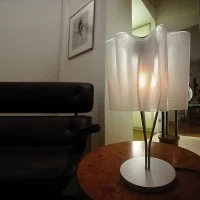 Artemide Logico Mini Table Dimmable Indoor Lamp in Blown Glass