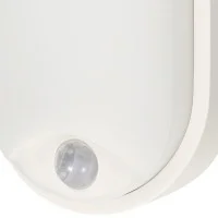 Lampo Plafoniera Ovale 18W LED Sistema Tricolor con Sensore PIR