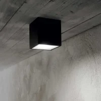 Ideal Lux Techo PL1 Small Lampada Cubo da Soffitto Plafoniera