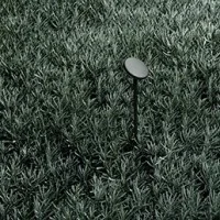 Flos Black Stake Accessory for Bollards with Base for Ground