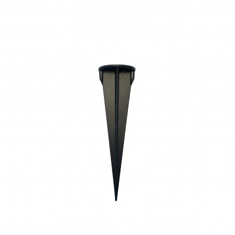 Flos Black Stake Accessory for Bollards with Base for Ground