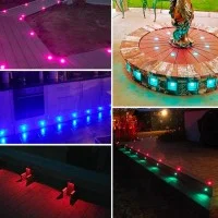 Lampo RGB 1.8W LED 12V Recessed Spotlight Walkable For Outdoor