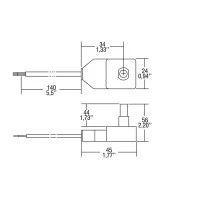 TCI Dimmer 1-10 V Rotating electronic Potentiometer for