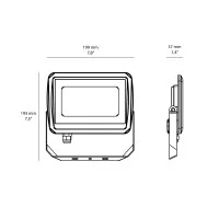 Lampo Fatek LED Spotlight 50W 260V with Rotatable Alloy Bracket