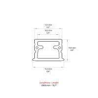 Lampo Barra LED IP68 24V a Luce Continua 28,8W per Esterni e Lampo Barra LED IP68 24V a Luce Continua 28,8W per Esterni e