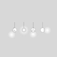 Lodes Spider Lampada LED Dimmerabile a Sospensione Orientabile