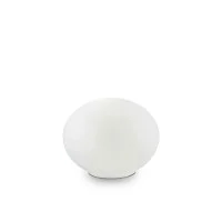 Ideal Lux Smarties TL1 Oval LED Table Lamp in Glass for Indoor