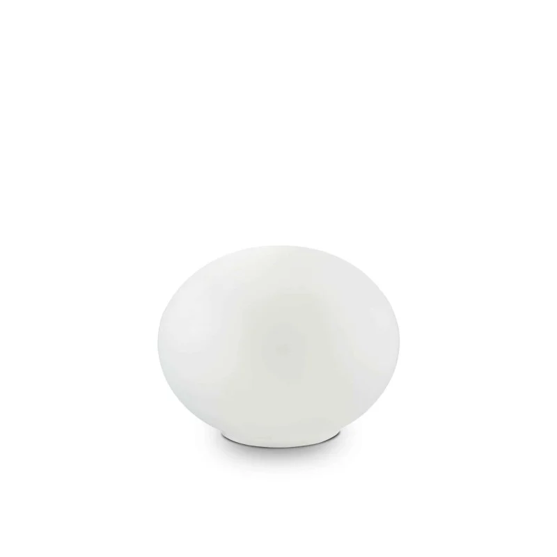 Ideal Lux Smarties TL1 Oval LED Table Lamp in Glass for Indoor