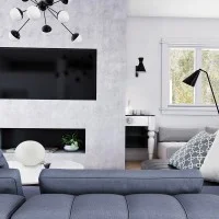 Ideal Lux Smarties TL1 Lampada LED Ovale da Tavolo in Vetro da