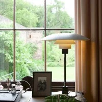 Louis Poulsen PH 4/3 Table Lamp White By Poul Henningsen