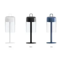 iGuzzini Portonovo Lampada da Tavolo Cordless Mobile a LED