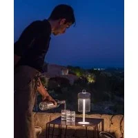 iGuzzini Portonovo Lampada da Tavolo Cordless Mobile a LED