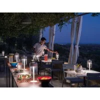 iGuzzini Portonovo Lampada da Tavolo Cordless Mobile a LED