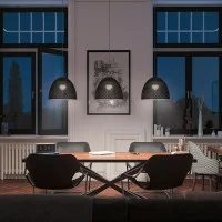 iGuzzini Numana Dome LED Suspension Lamp by Pio & Tito Toso