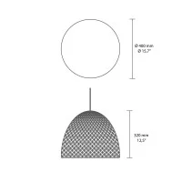 iGuzzini Numana Lampada LED Cupola da Sospensione by Pio & Tito