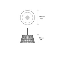 iGuzzini Sirolo Pendant L Lampada LED da Sospensione in