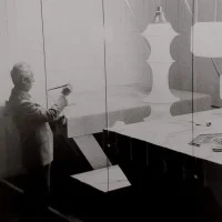 Artemide Falkland Floor Lampada LED da Terra in Filanca per