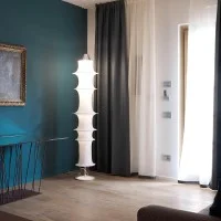 Artemide Falkland Floor Lampada LED da Terra in Filanca per