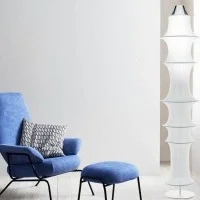 Artemide Falkland Floor Lampada LED da Terra in Filanca per