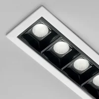 Ideal Lux Lika Trim Rectangular Recessed Ceiling Led Module for