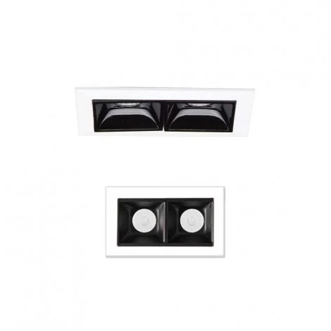 Ideal Lux Lika Trim Rectangular Recessed Ceiling Led Module for
