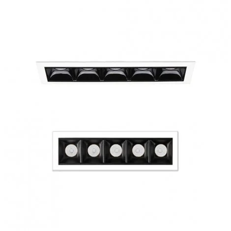 Ideal Lux Lika Trim Rectangular Recessed Ceiling Led Module for