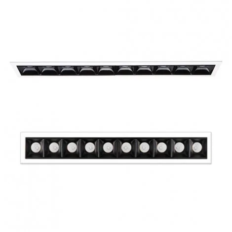 Ideal Lux Lika Trim Rectangular Recessed Ceiling Led Module for
