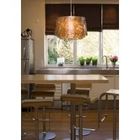 Louis Poulsen Collage Suspension Lamp with Three White Screens