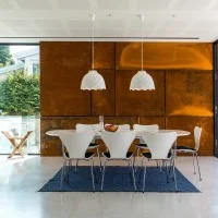 Louis Poulsen LC Shutters Suspension Lamp with White Anti-glare