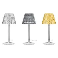 iGuzzini Sirolo d130 Lampada a LED Da Tavolo in PMMA a Luce