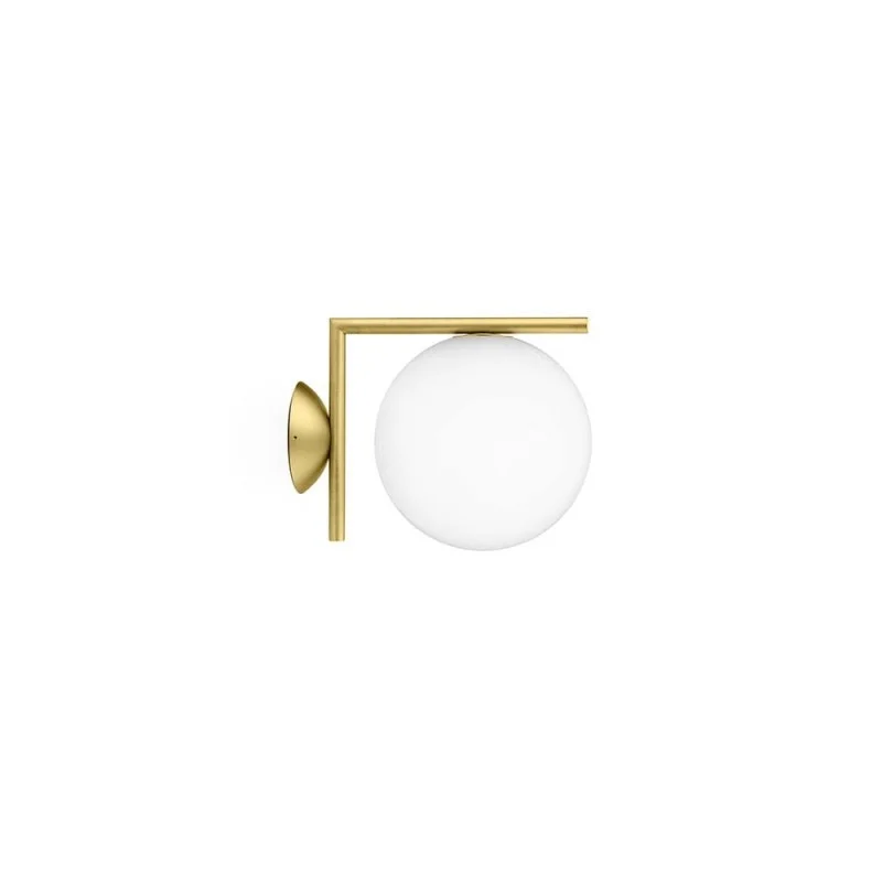 Flos IC C / W1 Outdoor Wall or Ceiling Lamp in Glass for Flos IC C / W1 Outdoor Wall or Ceiling Lamp in Glass for