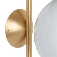 Flos IC C/W2 Outdoor Wall or Ceiling Lamp in Glass for Outdoor
